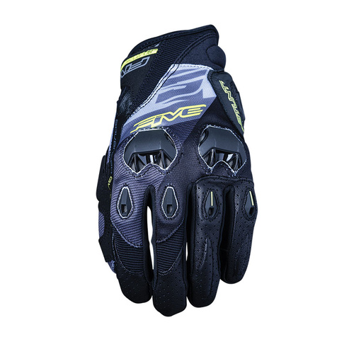 FIVE GLOVES STUNT EVO REPLICA SPREAD FLURO YELLOW S