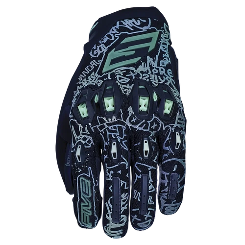 FIVE GLOVES STUNT EVO 2 GRAFFITI GLOW S