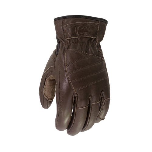 MOTODRY CLASSIC LEATHER BROWN GLOVES S