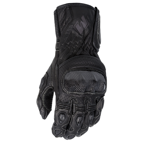 MOTODRY MUGELLO LEATHER GLOVES BLACK S