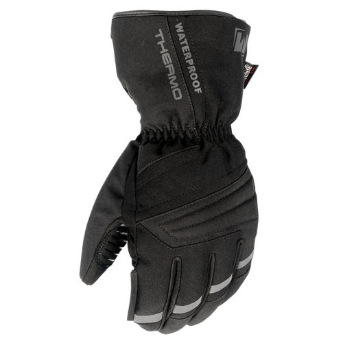 MOTODRY THERMO WINTER WATERPROOF TEXTILE GLOVE BLACK S
