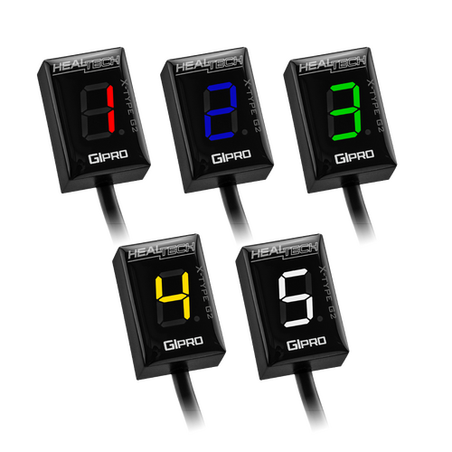 HEALTECH GEAR INDICATOR GIPRO X-TYPE G2 (GPX-K02) - GREEN