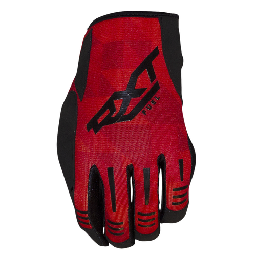 RXT FUEL JUNIOR MX GLOVES RED BLACK 3