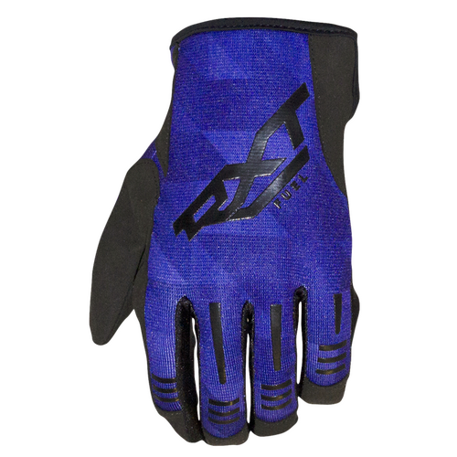 RXT FUEL JUNIOR MX GLOVES BLUE BLACK 3