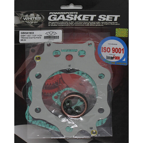 WHITES TOP END GASKET KIT - HONDA TRX450 ES/FE/FM/S '98-04