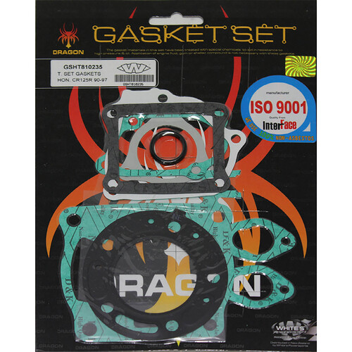 WHITES TOP END GASKET KIT - HONDA CR125 '90-97