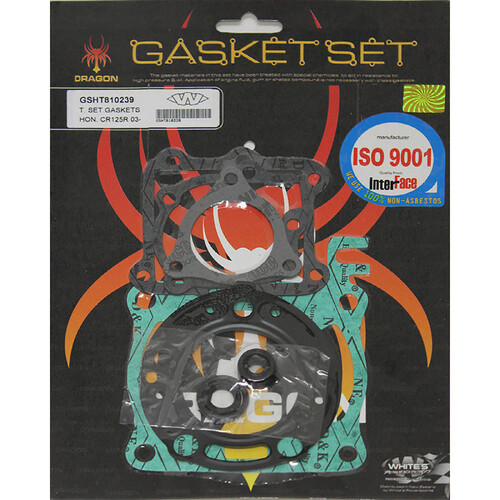 WHITES TOP END GASKET KIT - HONDA CR125 '03