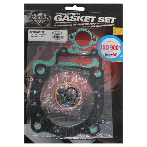 WHITES TOP END GASKET KIT - HONDA CRF450R '02-06