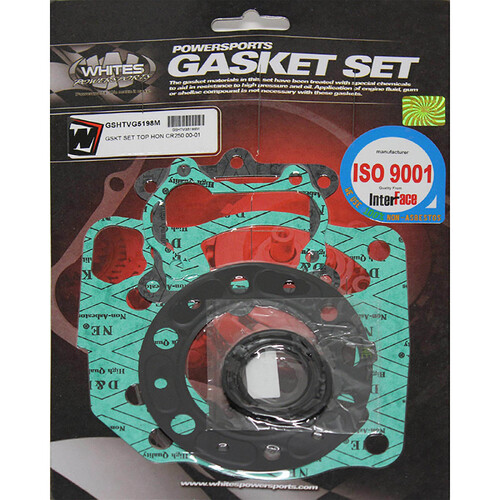 WHITES TOP END GASKET KIT - HONDA CR250 '00-01