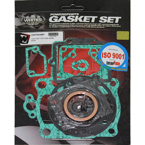 WHITES TOP END GASKET KIT - KAWASAKI KX250 '93-00