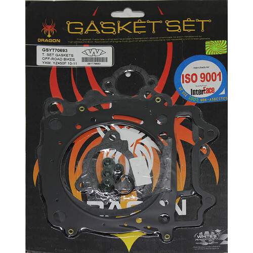 WHITES TOP END GASKET KIT - YAMAHA YZ450F '10-13
