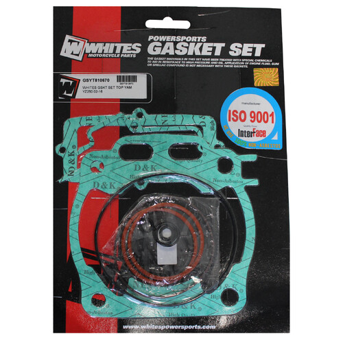 WHITES TOP END GASKET KIT - YAMAHA YZ250 '02-16