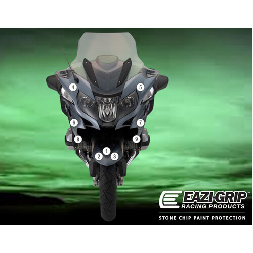 EAZI-GUARD PAINT PROTECTION FILM - BMW R1250RT 2019 - 2020  MATTE