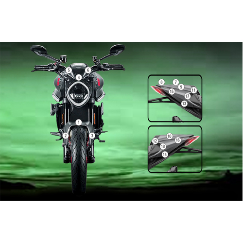 EAZI-GUARD PAINT PROTECTION FILM - DUCATI MONSTER 2021  MATTE