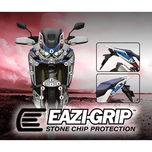 EAZI-GUARD PAINT PROTECTION FILM - HONDA AFRICA TWIN ADVENTURE SPORTS 2020  GLOSS