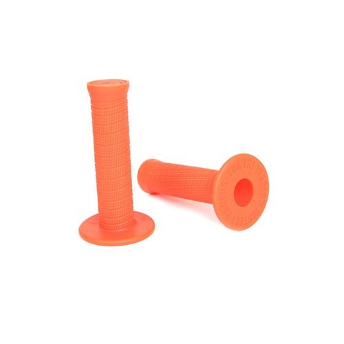 ODI MX TLD SINGLE PLY GRIP - FIRE RED