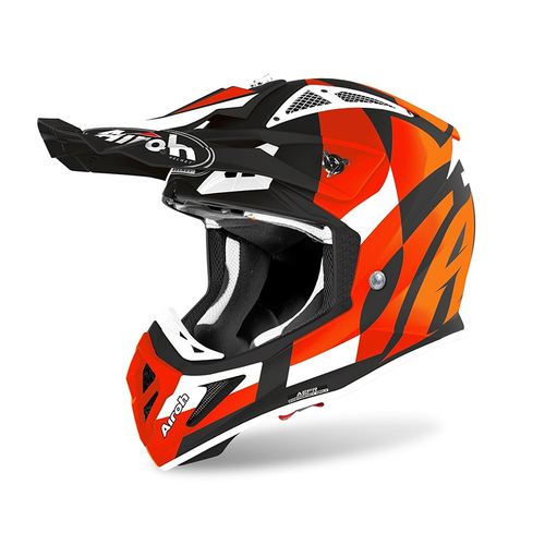 AIROH AVIATOR ACE TRICK MATT ORANGE S