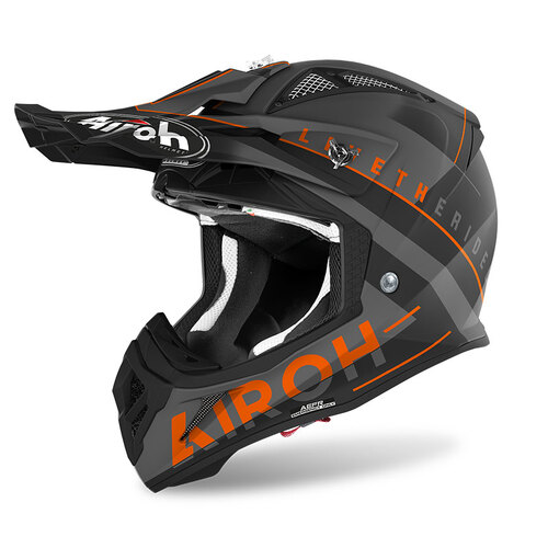 AIROH AVIATOR ACE AMAZE ORANGE MATT S