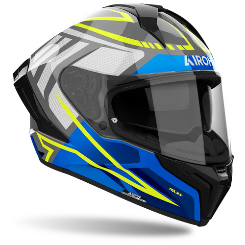 AIROH MATRYX RIDER BLUE GLOSS L