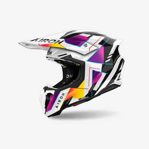AIROH TWIST 3 RAINBOW GLOSS S