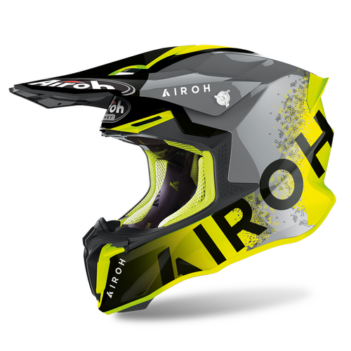 AIROH TWIST 2.0 BIT GLOSS YELLOW XS