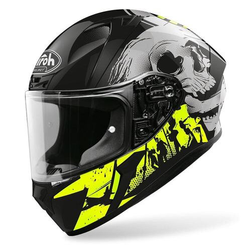 AIROH VALOR AKUNA YELLOW GLOSS S