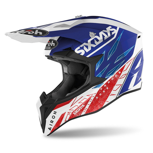AIROH WRAAP SIX DAYS 2022 FRANCE GLOSS S