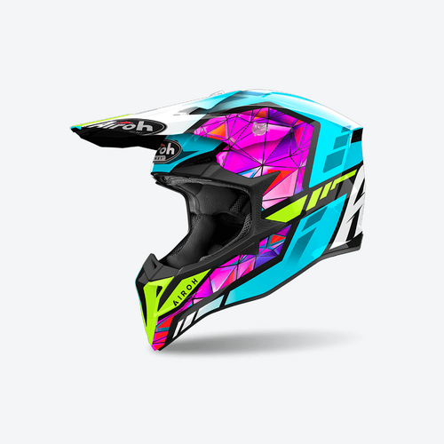 AIROH WRAAP HELMET DIAMOND GLOSS XS