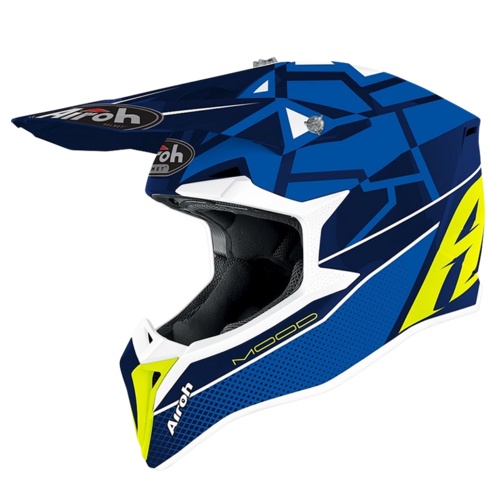 AIROH WRAAP MOOD GLOSS BLUE L