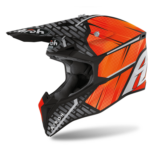AIROH WRAAP IDOL ORANGE MATT S