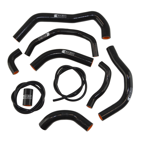 EAZI-GRIP SILICONE HOSE KIT FOR HONDA CBR600RR 2007 - 2019  BLACK