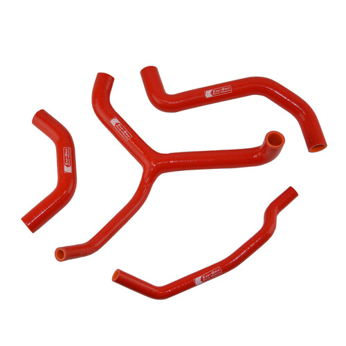 EAZI-GRIP SILICONE HOSE KIT (RACE) - KAWASAKI ZX-10R 2016 - 2019  RED