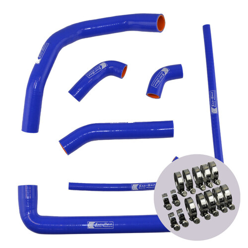 EAZI-GRIP SILICONE HOSE AND CLIP KIT - DUCATI 899 959 1199 1299 PANIGALE  BLUE