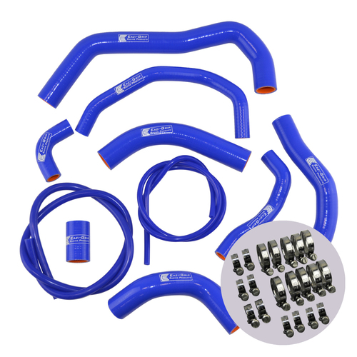 EAZI-GRIP SILICONE HOSE AND CLIP KIT FOR HONDA CBR600RR 2007 - 2019  BLUE