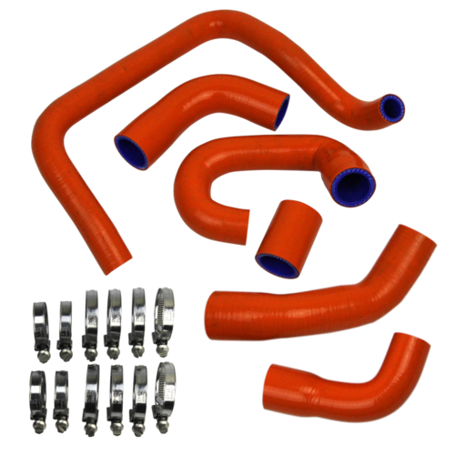 EAZI-GRIP SILICONE HOSE AND CLIP KIT - KTM 990 SUPER DUKE R  ORANGE