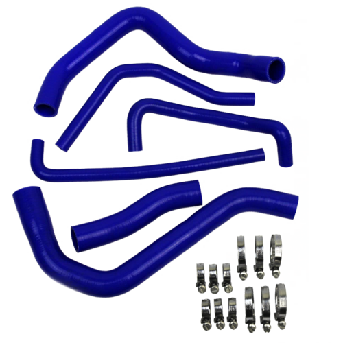 EAZI-GRIP SILICONE HOSE AND CLIP KIT - SUZUKI GSR 600 750  BLUE