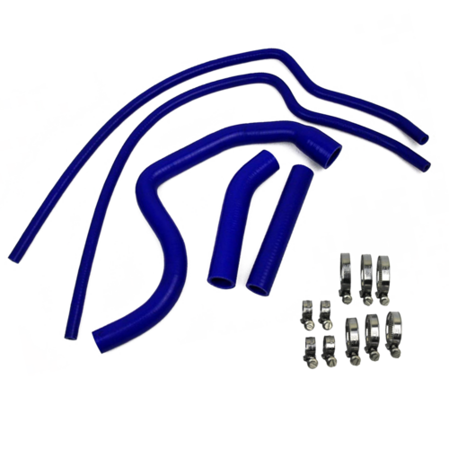 EAZI-GRIP SILICONE HOSE AND CLIP KIT - TRIUMPH SPEED TRIPLE 1050  BLUE