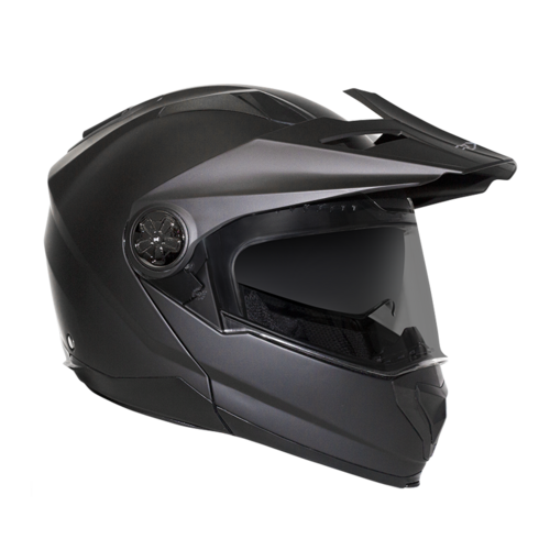RXT SAFARI 909P FLIP OFFROAD HELMET MATT BLACK XS