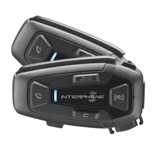 INTERPHONE UCOM8R BLUETOOTH HEADSET 24-WAY MESH - TWIN PACK