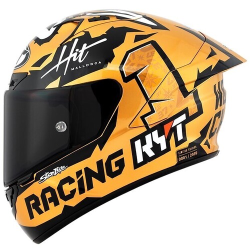 KYT NZ RACE LIMITED EDITION AUGUSTO 22 WORLD CHAMPION HELMET S