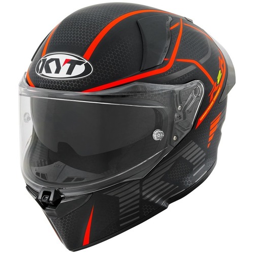 KYT R2R CONCEPT MATT BLACK RED XL