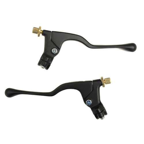 WHITES LEVER ASSEMBLY PAIR STANDARD - BLACK