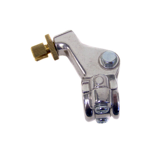 WHITES LEVER BRACKET - HONDA RIGHT HAND 2 PCE XR TYPE - POLISHED