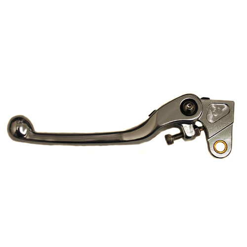 WHITES FOLDING CLUTCH LEVER SILVER - HONDA CR/CRF