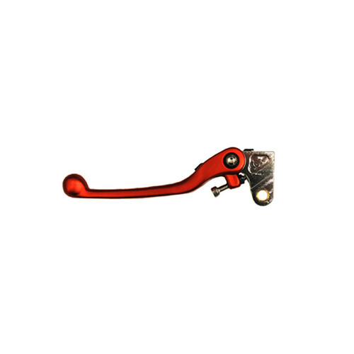 WHITES FOLDING CLUTCH LEVER RED - HONDA CR/CRF