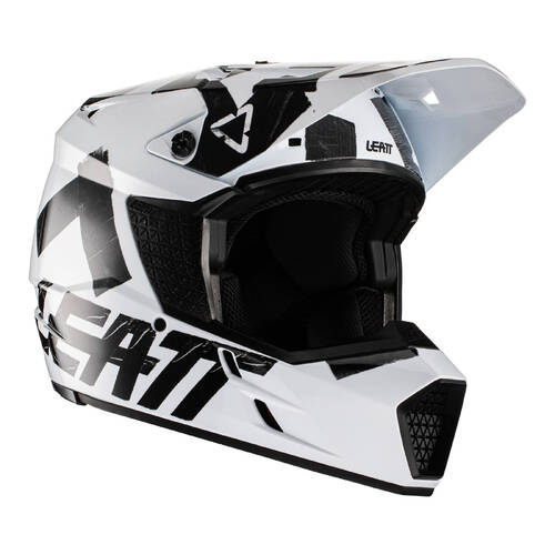 LEATT 22 HELMET MOTO 3.5 WHITE V22 XS