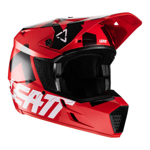 LEATT 22 HELMET MOTO 3.5 V22 JUNIOR RED M