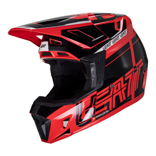 LEATT 24 HELMET KIT MOTO 7.5 V24 RED XS