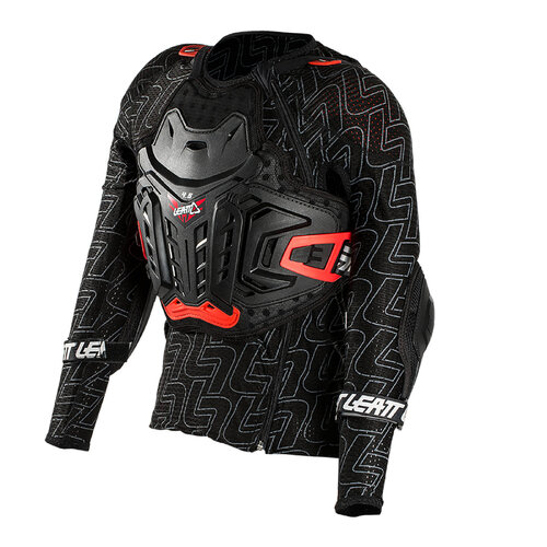 LEATT BODY PROTECTOR 4.5 JUNIOR BLACK S/M