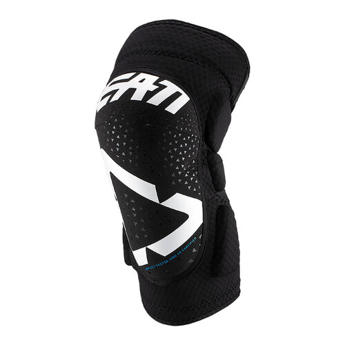 LEATT KNEE GUARD 3DF 5.0 MINI WHITE BLACK